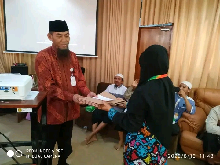 PENYAMPAIAN HASIL PEMERIKSAAN PSIKOLOGI DAN RTL KEGIATAN DKJPS RSJ MUTIARA SUKMA DI PONPES ABU HURAIRAH